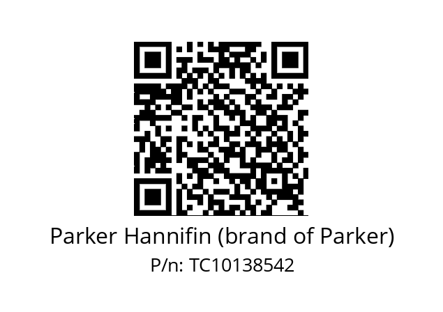   Parker Hannifin (brand of Parker) TC10138542