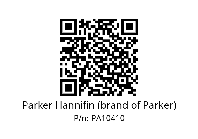   Parker Hannifin (brand of Parker) PA10410