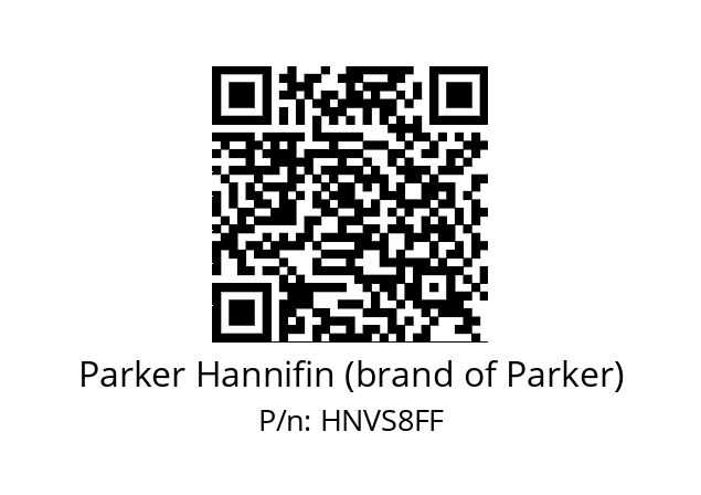   Parker Hannifin (brand of Parker) HNVS8FF