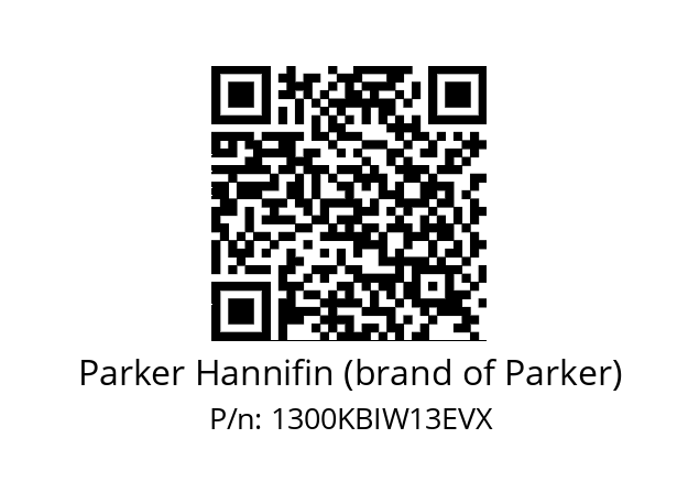   Parker Hannifin (brand of Parker) 1300KBIW13EVX