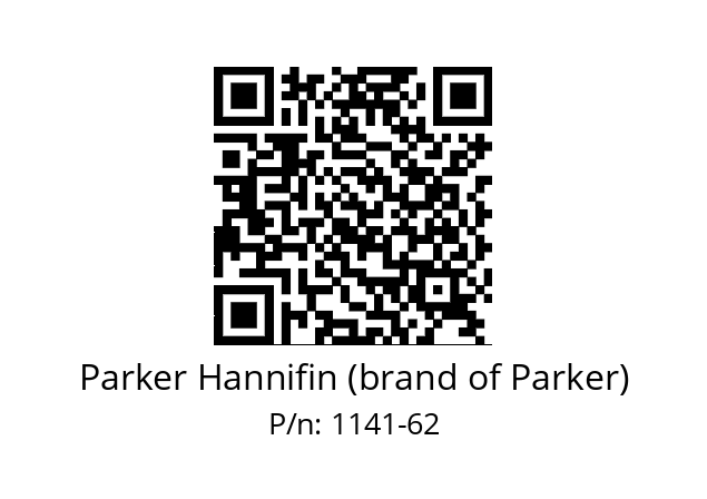   Parker Hannifin (brand of Parker) 1141-62