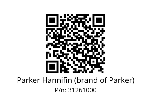   Parker Hannifin (brand of Parker) 31261000