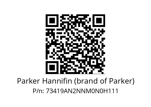   Parker Hannifin (brand of Parker) 73419AN2NNM0N0H111