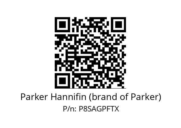   Parker Hannifin (brand of Parker) P8SAGPFTX