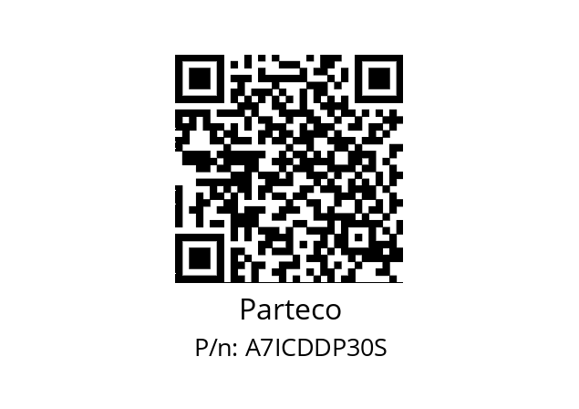   Parteco A7ICDDP30S