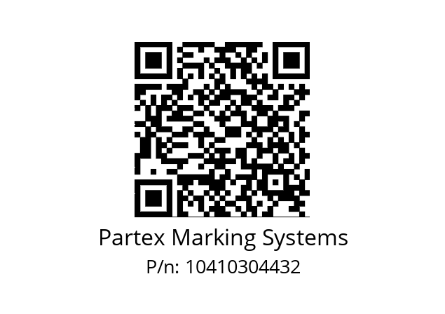   Partex Marking Systems 10410304432