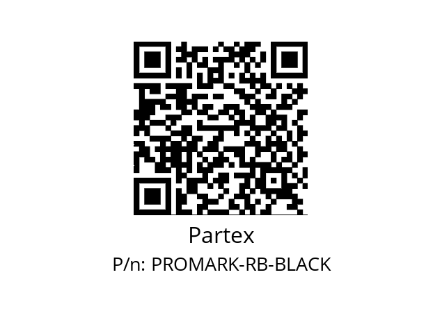   Partex PROMARK-RB-BLACK