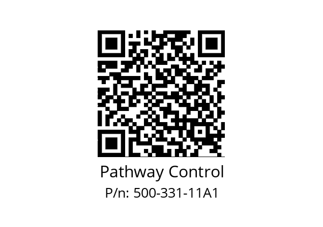   Pathway Control 500-331-11A1