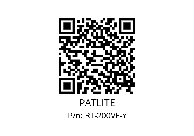   PATLITE RT-200VF-Y