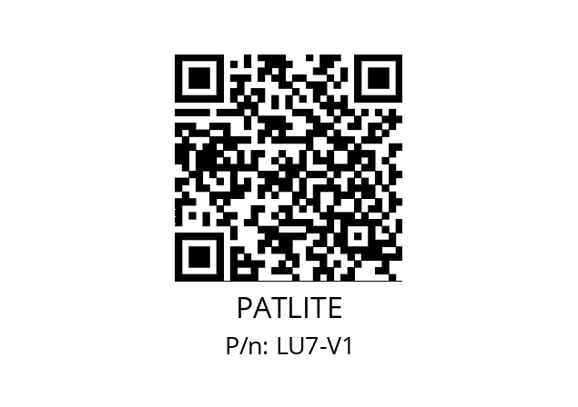   PATLITE LU7-V1