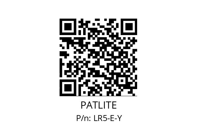   PATLITE LR5-E-Y