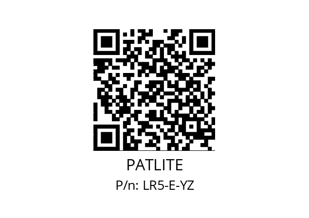   PATLITE LR5-E-YZ