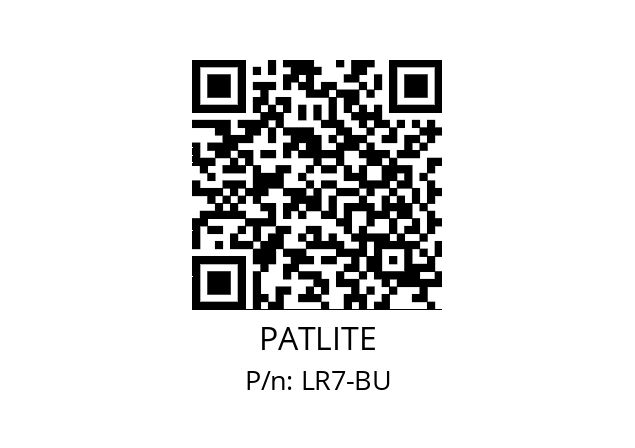   PATLITE LR7-BU