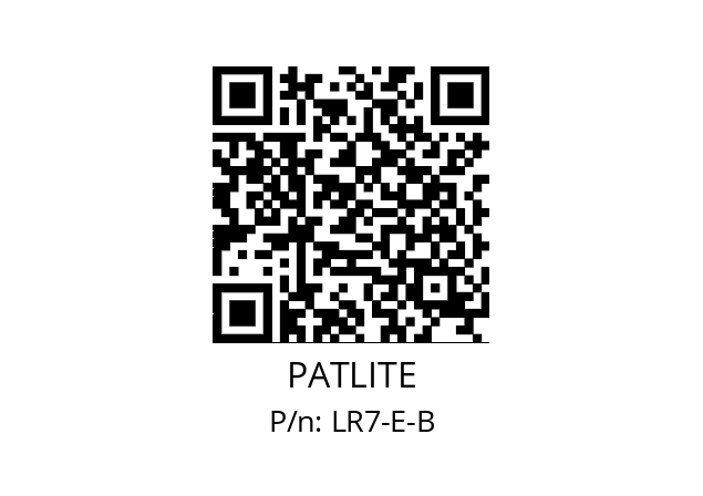   PATLITE LR7-E-B