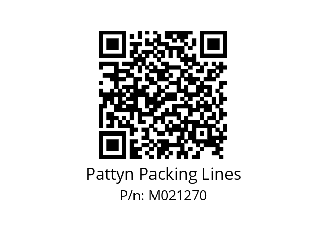   Pattyn Packing Lines M021270