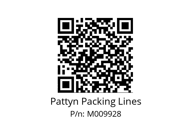   Pattyn Packing Lines M009928