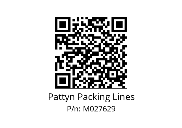   Pattyn Packing Lines M027629