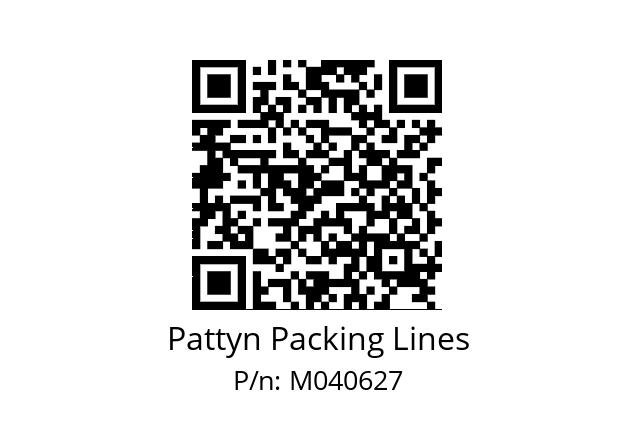   Pattyn Packing Lines M040627