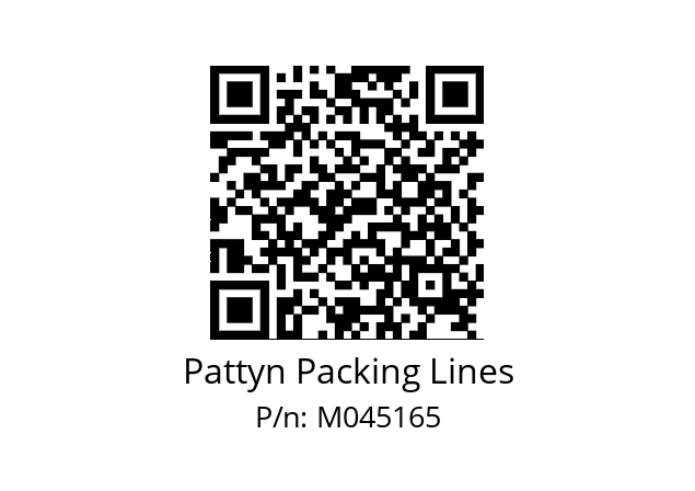   Pattyn Packing Lines M045165