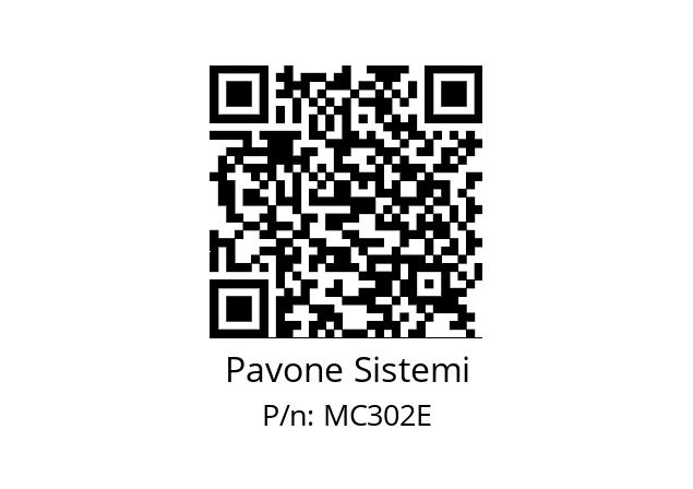   Pavone Sistemi MC302E