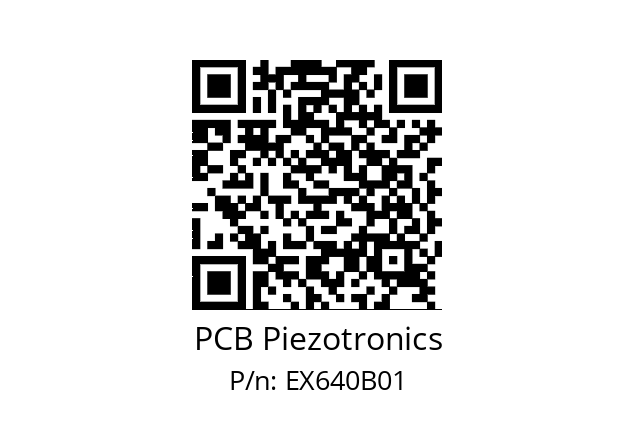   PCB Piezotronics EX640B01