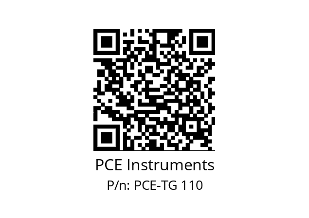   PCE Instruments PCE-TG 110