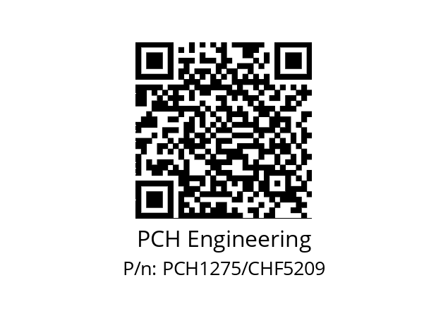   PCH Engineering PCH1275/CHF5209