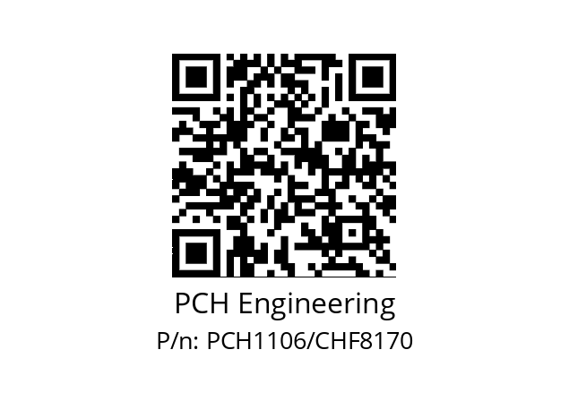   PCH Engineering PCH1106/CHF8170