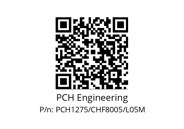   PCH Engineering PCH1275/CHF8005/L05M