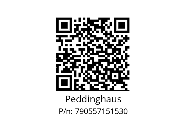   Peddinghaus 790557151530