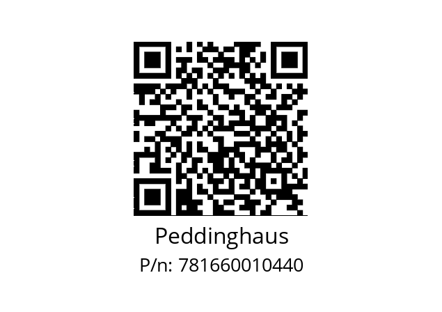   Peddinghaus 781660010440