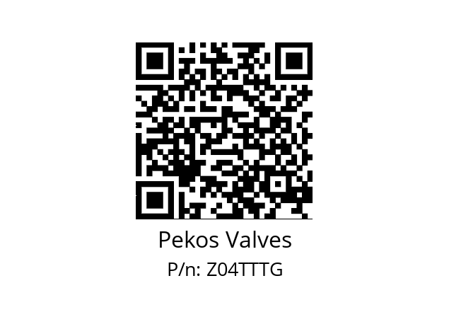   Pekos Valves Z04TTTG