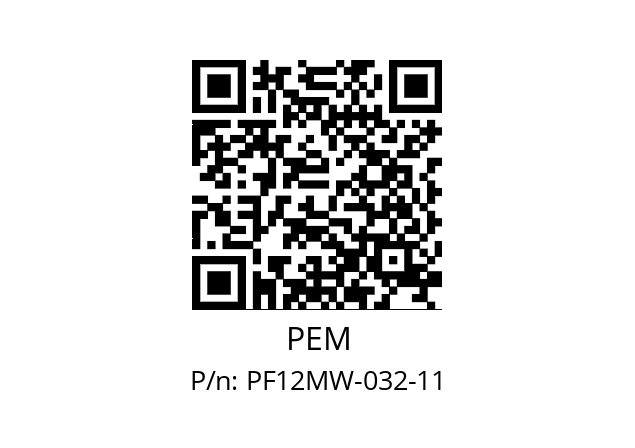   PEM PF12MW-032-11