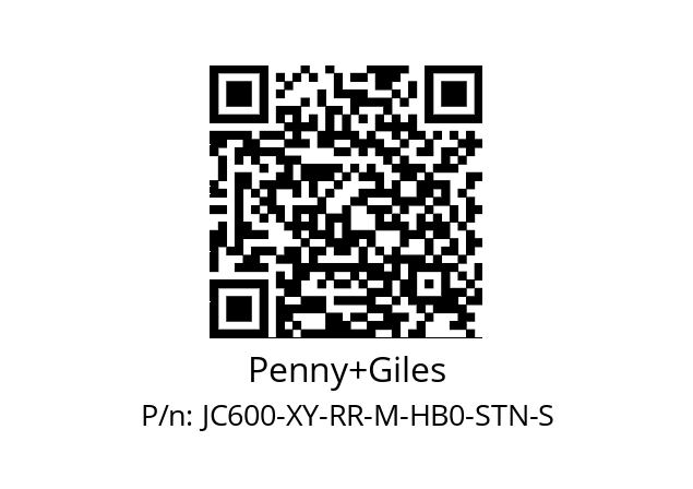   Penny+Giles JC600-XY-RR-M-HB0-STN-S