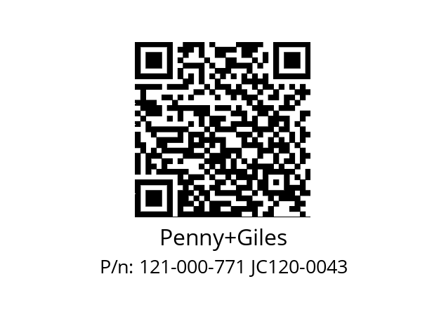   Penny+Giles 121-000-771 JC120-0043