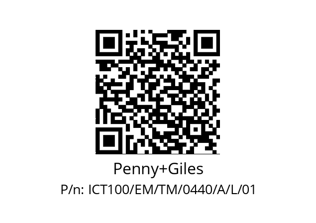   Penny+Giles ICT100/EM/TM/0440/A/L/01