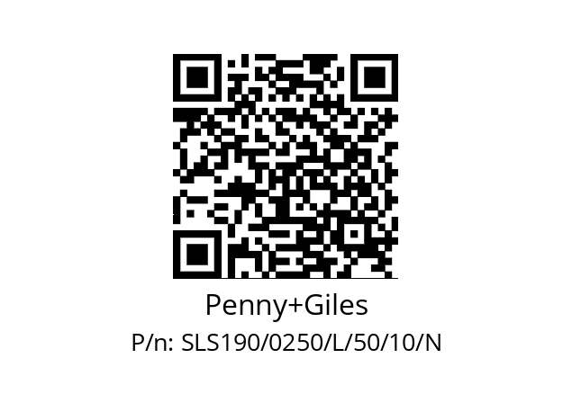   Penny+Giles SLS190/0250/L/50/10/N