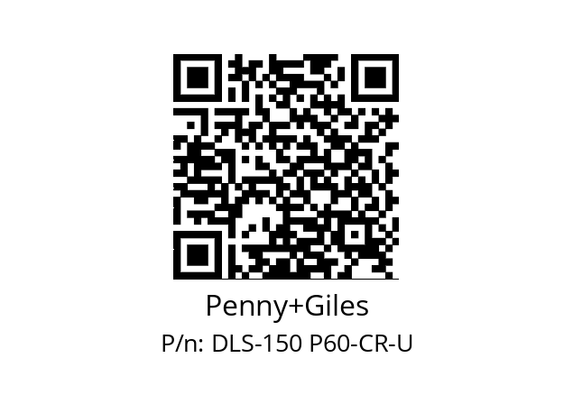   Penny+Giles DLS-150 P60-CR-U