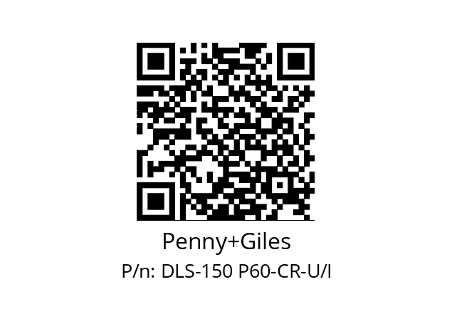   Penny+Giles DLS-150 P60-CR-U/I