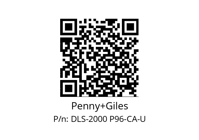   Penny+Giles DLS-2000 P96-CA-U