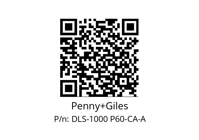   Penny+Giles DLS-1000 P60-CA-A