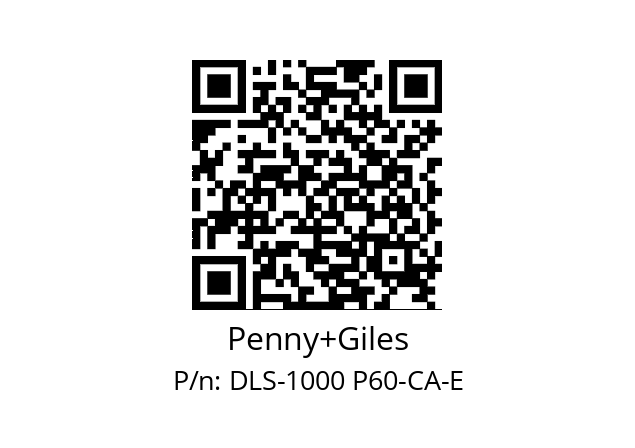   Penny+Giles DLS-1000 P60-CA-E