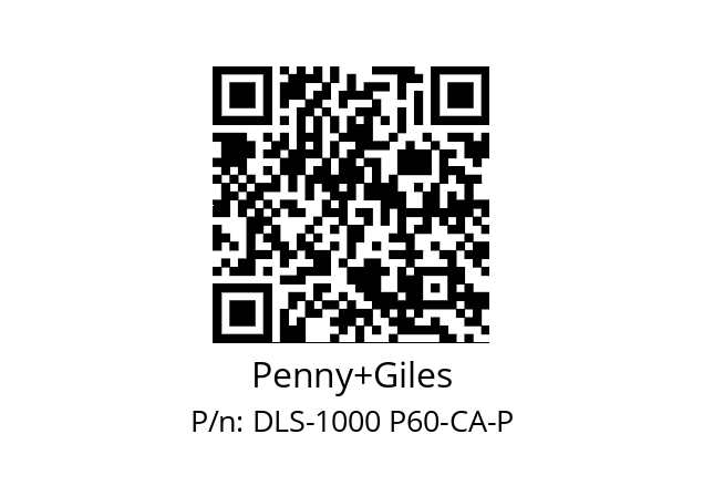   Penny+Giles DLS-1000 P60-CA-P