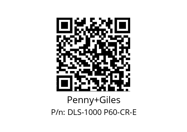   Penny+Giles DLS-1000 P60-CR-E