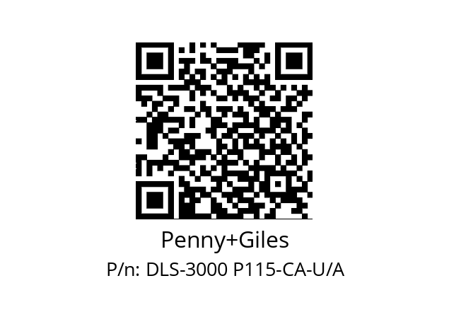   Penny+Giles DLS-3000 P115-CA-U/A