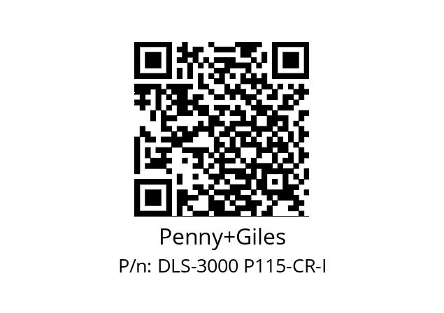   Penny+Giles DLS-3000 P115-CR-I