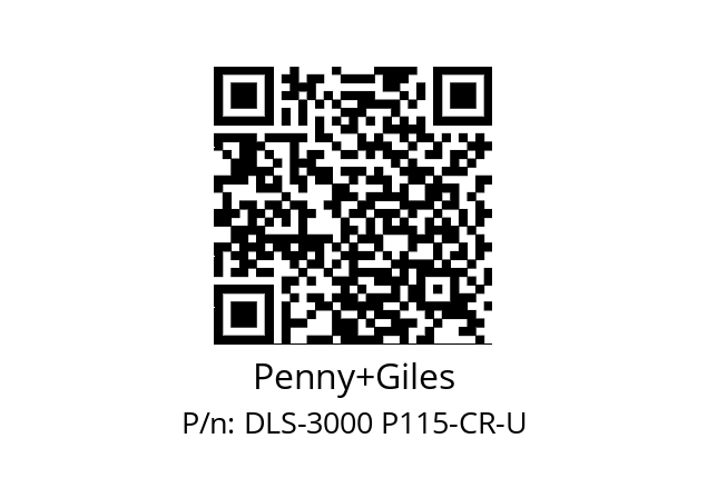   Penny+Giles DLS-3000 P115-CR-U