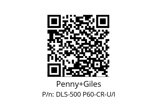   Penny+Giles DLS-500 P60-CR-U/I