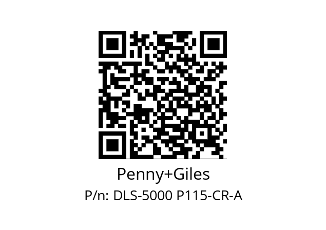   Penny+Giles DLS-5000 P115-CR-A