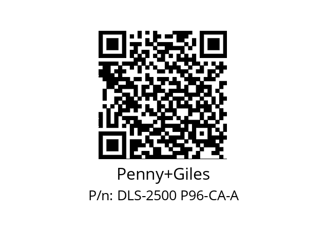   Penny+Giles DLS-2500 P96-CA-A